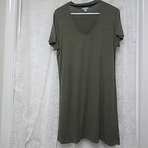 Guess made In The USA Green Mini shirt Dress
